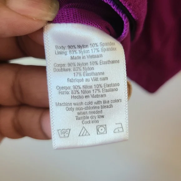 Alo Yoga Purple Sports Bra Size XS - Picture 8 of 8